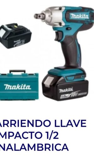 llave impacto inalambrica
